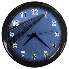 The Shard London Black Wall Clock by Londonimages