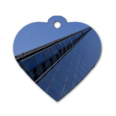 The Shard London Twin-sided Dog Tag (heart) by Londonimages