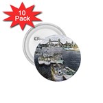 River Thames Art 10 Pack Small Button (Round)