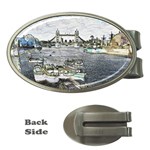 River Thames Art Money Clip (Oval)