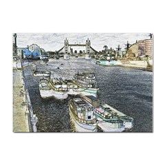 River Thames Art 100 Pack A4 Sticker by Londonimages