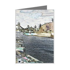 River Thames Art Small Greeting Card by Londonimages