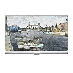 River Thames Art Business Card Holder by Londonimages