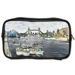 River Thames Art Single-sided Personal Care Bag by Londonimages