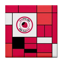 Brand Strawberry Piet Mondrian Pink Face Towel by strawberrymilk