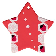 Cake Top Rose Ornament (star) by strawberrymilk
