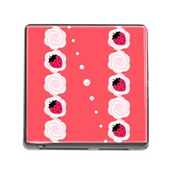 Cake Top Rose Memory Card Reader With Storage (square) by strawberrymilk