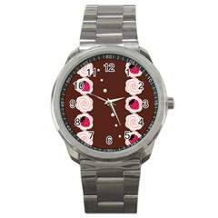 Cake Top Choco Sport Metal Watch