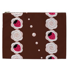 Cake Top Choco Cosmetic Bag (xxl) by strawberrymilk