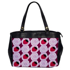 Cake Top Grape Oversize Office Handbag (one Side) by strawberrymilk