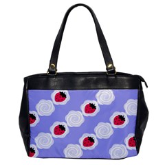 Cake Top Blueberry Oversize Office Handbag (one Side) by strawberrymilk