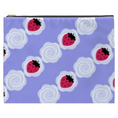 Cake Top Blueberry Cosmetic Bag (xxxl)