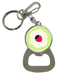 Cake Top Lime Bottle Opener Key Chain by strawberrymilk