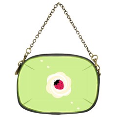 Cake Top Lime Chain Purse (two Sides) by strawberrymilk