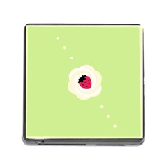 Cake Top Lime Memory Card Reader With Storage (square) by strawberrymilk