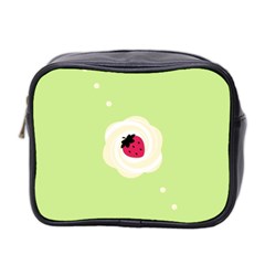 Cake Top Lime Mini Toiletries Bag (two Sides) by strawberrymilk