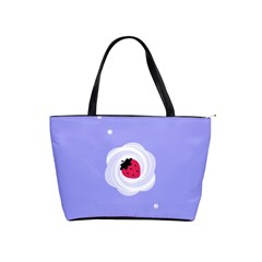 Cake Top Purple Classic Shoulder Handbag by strawberrymilk