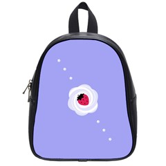 Cake Top Purple School Bag (small) by strawberrymilk
