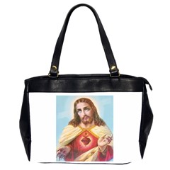 Jesusbackpack Twin-sided Oversized Handbag by blessedbackpacks