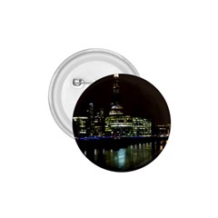 The Shard And Southbank London Small Button (round)