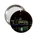 The Shard and Southbank London Handbag Mirror Front