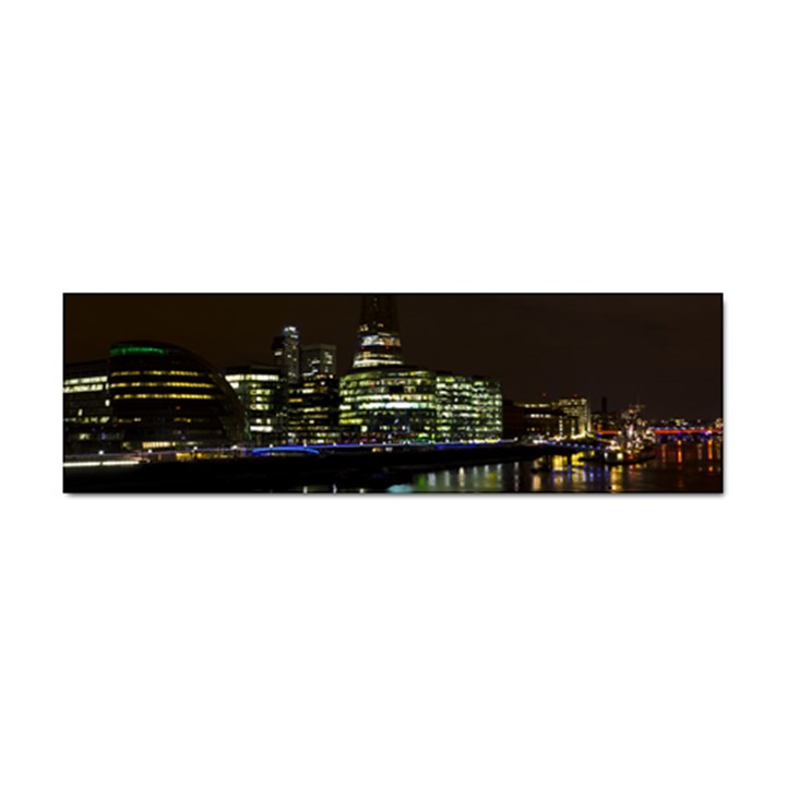 The Shard and Southbank London Bumper Sticker