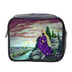 Jesus Overlooking Jerusalem By Ave Hurley  Twin-sided Cosmetic Case by ArtRave2