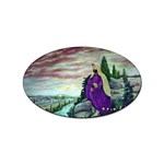 Jesus Overlooking Jerusalem by Ave Hurley  100 Pack Sticker (Oval) Front