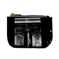 Vintage France Paris Triumphal arch 1970 Coin Change Purse