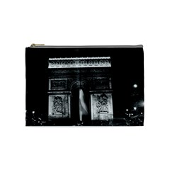 Vintage France Paris Triumphal arch 1970 Medium Makeup Purse