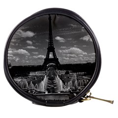 Vintage France Paris Fontain Chaillot Tour Eiffel 1970 Mini Makeup Case