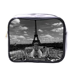 Vintage France Paris Fontain Chaillot Tour Eiffel 1970 Single-sided Cosmetic Case by Vintagephotos