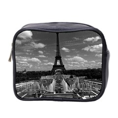 Vintage France Paris Fontain Chaillot Tour Eiffel 1970 Twin-sided Cosmetic Case by Vintagephotos