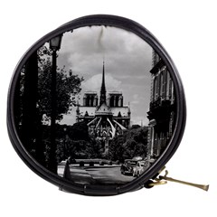 Vintage France Paris Notre Dame Saint Louis Island 1970 Mini Makeup Case