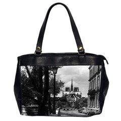 Vintage France Paris notre dame saint louis island 1970 Twin-sided Oversized Handbag