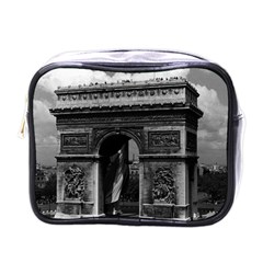 Vintage France Paris Triumphal Arch  Place De L etoile Single-sided Cosmetic Case by Vintagephotos