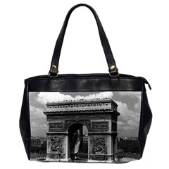 Vintage France Paris Triumphal Arch  Place De L etoile Twin-sided Oversized Handbag by Vintagephotos