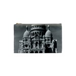 Vintage France Paris The Sacre Coeur Basilica 1970 Small Makeup Purse Front