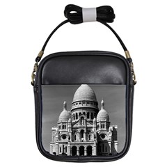 Vintage France Paris The Sacre Coeur Basilica 1970 Kids  Sling Bag by Vintagephotos