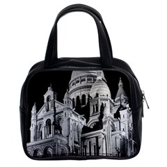 Vintage France Paris The Sacre Coeur Basilica 1970 Twin-sided Satchel Handbag by Vintagephotos