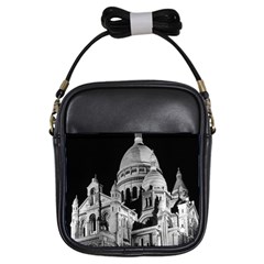 Vintage France Paris The Sacre Coeur Basilica 1970 Kids  Sling Bag by Vintagephotos