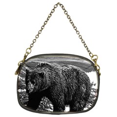 Vintage Usa Alaska Brown Bear 1970 Twin-sided Evening Purse by Vintagephotos