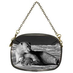 Vintage Usa Alaska Mother Polar Bear 1970 Single-sided Evening Purse by Vintagephotos