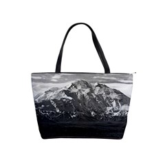 Vintage Usa Alaska Beautiful Mt Mckinley 1970 Large Shoulder Bag by Vintagephotos