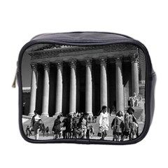 Vintage Usa Washington Memorial Lincoln 1970 Twin-sided Cosmetic Case by Vintagephotos