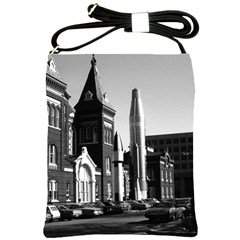 Vintage Usa Washington National Air Space Museum 1970 Cross Shoulder Sling Bag by Vintagephotos