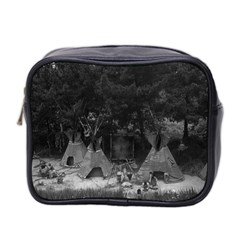 Vintage Usa California Disneyland Indian Camp 1970 Twin-sided Cosmetic Case by Vintagephotos