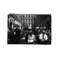 Vintage Usa New York Rockefeller Center 1970 Large Makeup Purse by Vintagephotos