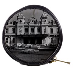 Vintage Principality Of Monaco Monte Carlo Casino Mini Makeup Case by Vintagephotos