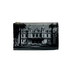 Vintage Principality Of Monaco Monte Carlo Casino Small Makeup Purse by Vintagephotos